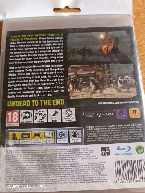 Ps3 Red Dead Redemption Undead Nightmare