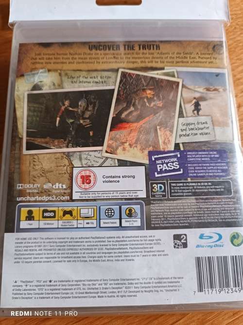Ps3 Uncharted 3 Drake`s Deception