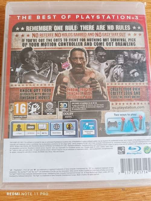 PS3 THE FIGHT