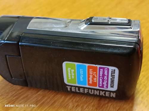 Telefunken TVC-550 HD Digital Video Camera
