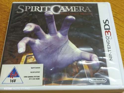 Nintendo 3DS Spirit Camera The Cursed Memoir