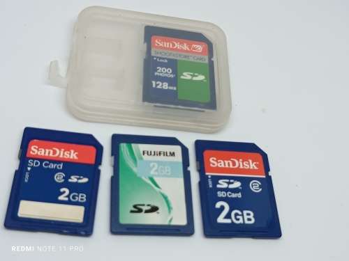 4 x SD Cards