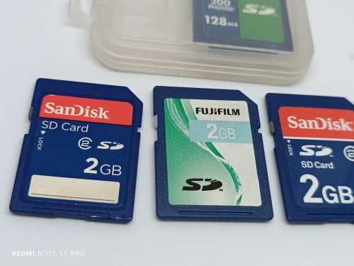 4 x SD Cards