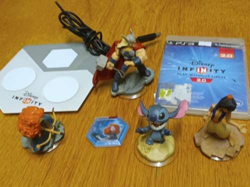Ps3 Disney Infinity Board Platform + Figures