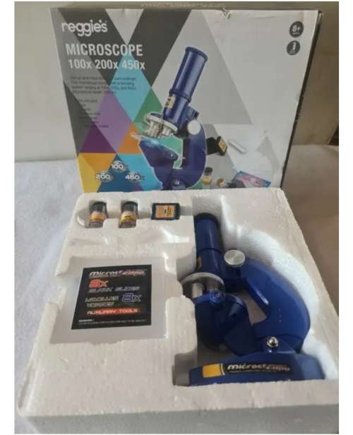 Reggie`s Microscope 100x 200x 450x