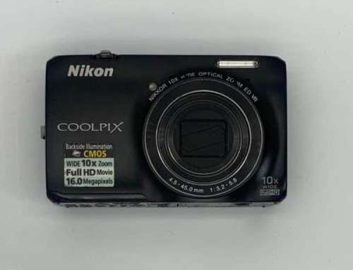 Nikon Coolpix S6300 - 16MP - 10x Zoom - Digital Camera