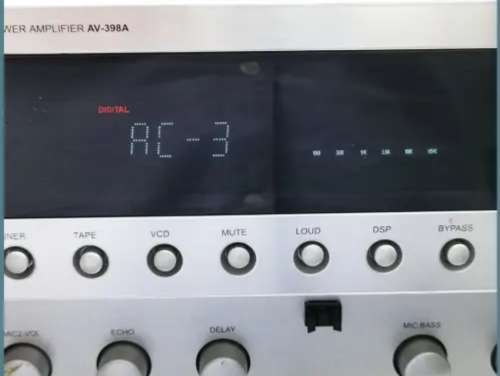 Sinotec Receiver Amplifier AV- 398A