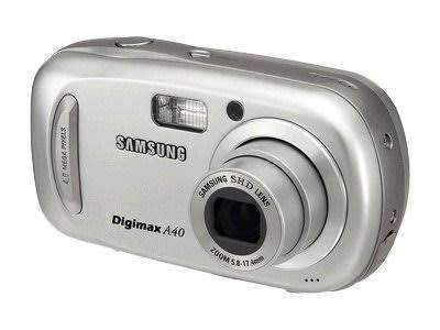 Samsung Digimax A40 - 4MP - 3x Zoom - Digital Camera