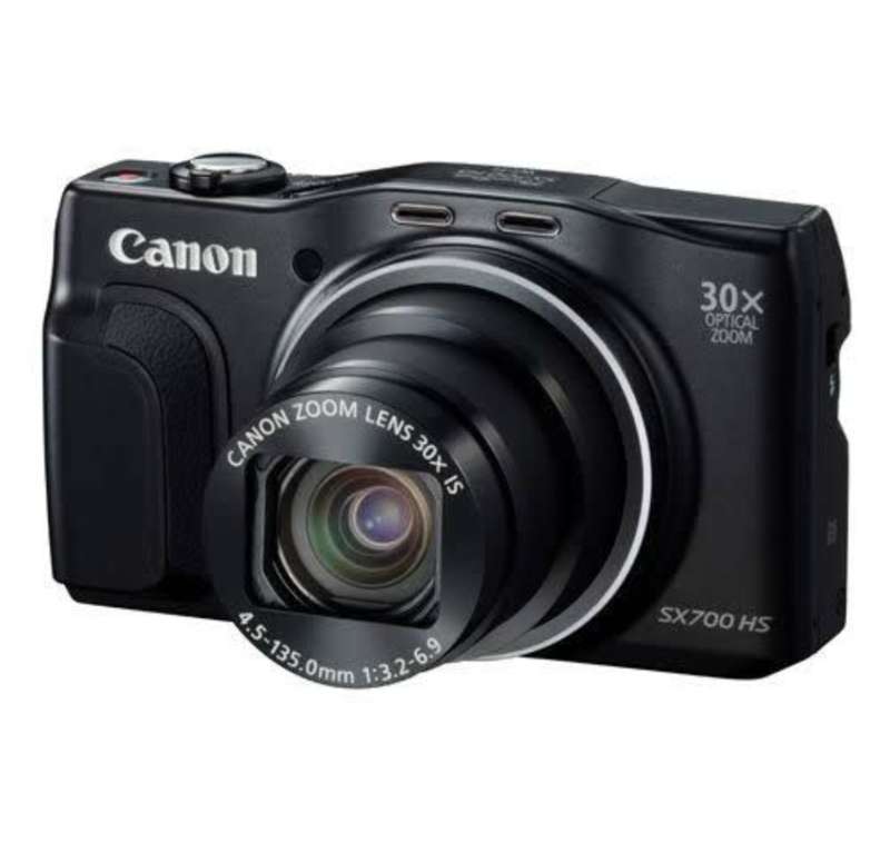 Canon POWERSHOT SX700HS - 16.1MP - 30x Zoom - Digital Wifi Camera