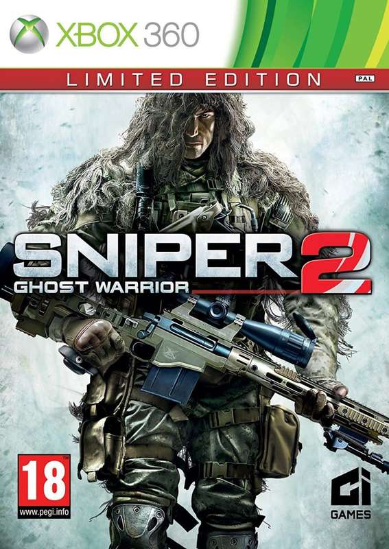 Xbox 360 Sniper 2 Ghost Warrior Limited Edition