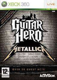 Xbox 360 Guitar Hero Metallic