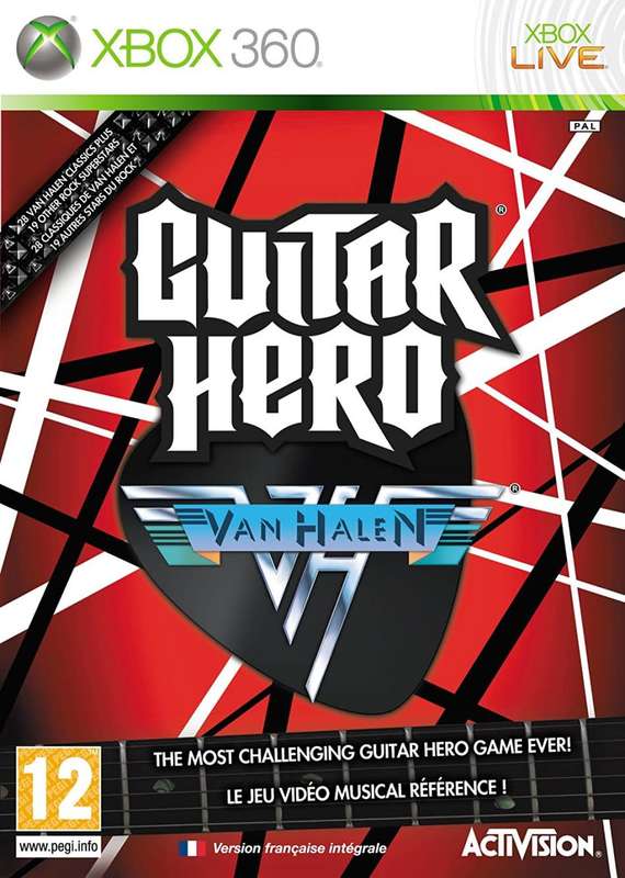 Xbox 360 Guitar Hero Van Halen