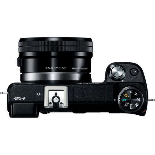 Sony Alpha NEX-6 - 16.1MP - 18-55mm lens - Mirrorless Compact Interchangeable Lens Camera