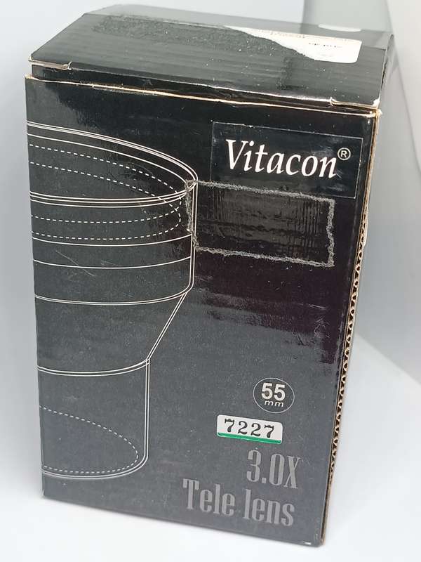 Vitacon 55mm Pro Digital Precision Tele Converter 3x AF Japan