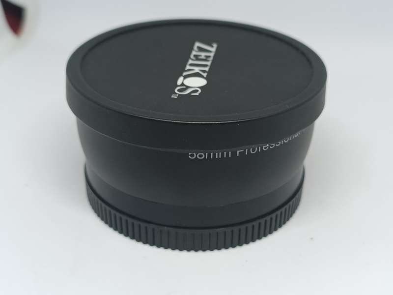 58mm Professional HD DSLR MC AF 0.45X WIDE ANGLE W/MACRO JAPAN OPTICS