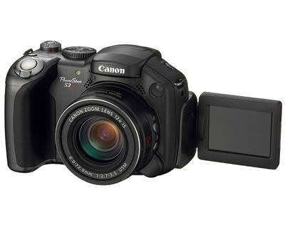 Canon POWERSHOT S3iS - 12x Zoom - 6MP - Digital Camera
