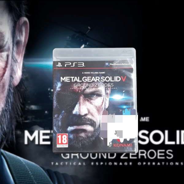 PS3 Metal Gear Solid V Ground Zeroes