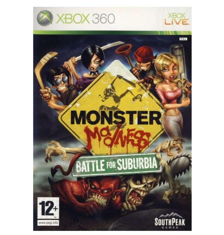 Monster Madness: Battle for Suburbia (Xbox 360)