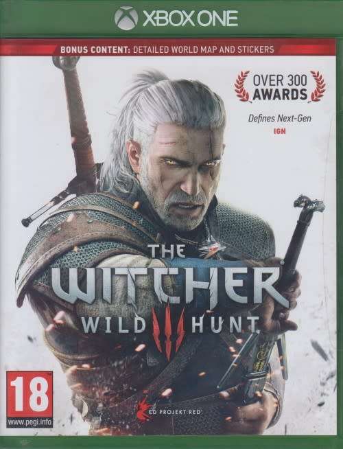 Xbox One The Witcher Wild Hunt