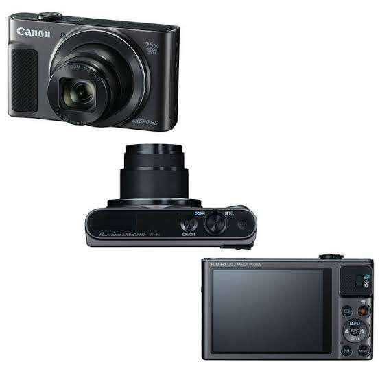Canon POWERSHOT SX620HS - 20.2MP - 25x Zoom - Wifi/NFC - Digital Camera