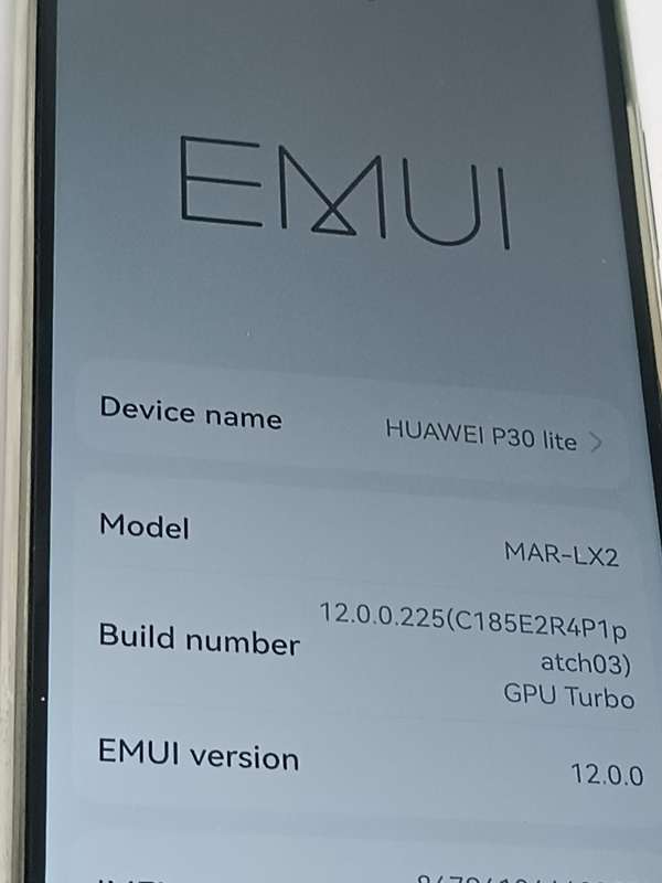 Huawei P30 lite - 128GB (screen issue)