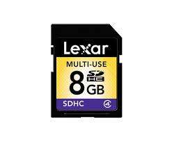 Lexar SDHC 8GB