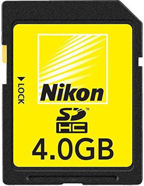 Nikon SDHC 4.0GB