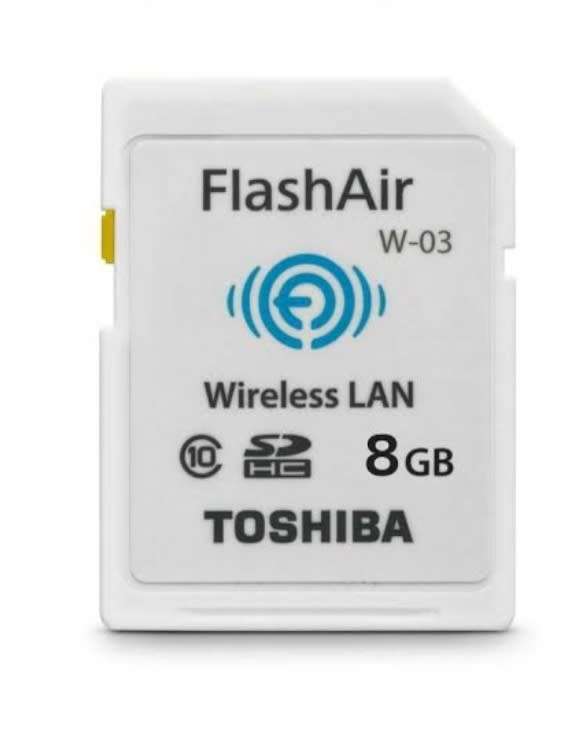 FlashAir Toshiba Wireless Lan 8GB SDHC