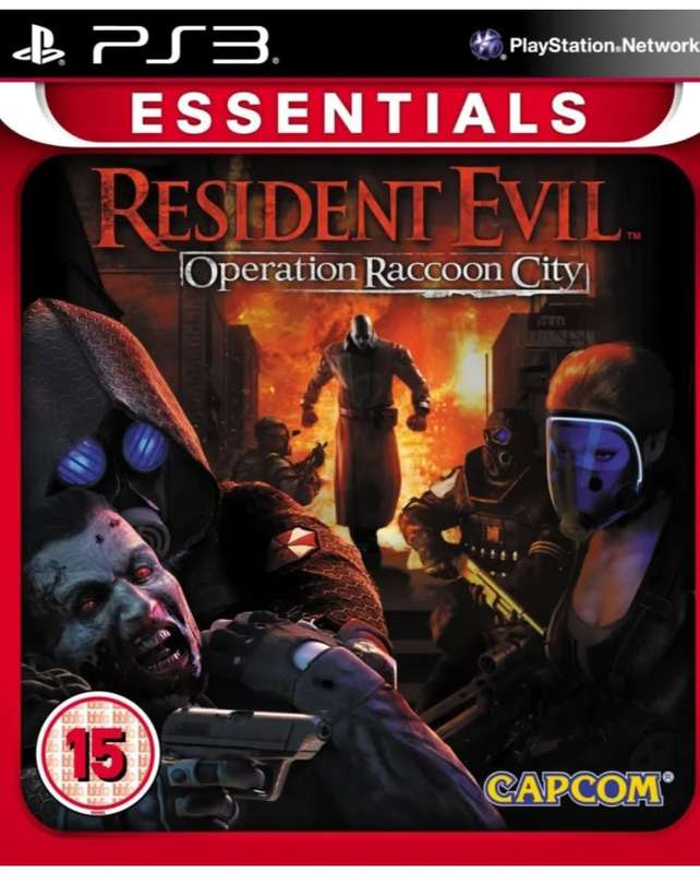 Ps3 Resident Evil Operation Raccoon City Essentials