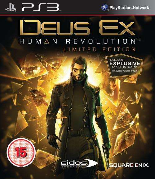 Ps3 Deus Ex Human Revolution Limited Edition