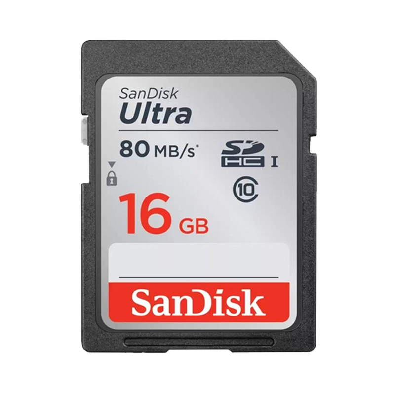 SanDisk Ultra 80mb/s 16GB SDHC