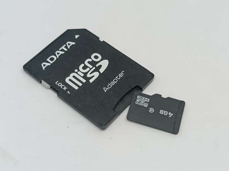 Adata Adapter mini SDHC + SD card 4GB