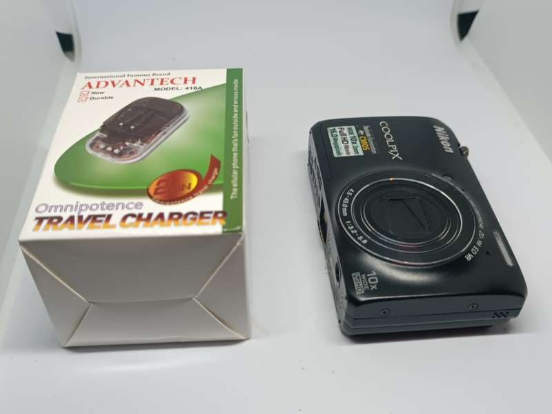 Nikon Coolpix S6300 (NO BATTERY) - 16MP - 10x Zoom - Digital Camera
