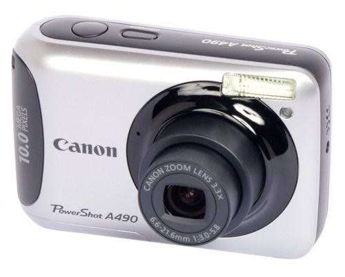 Canon Powershot A490 - 10.3MP - 3.3x Zoom - Digital Camera