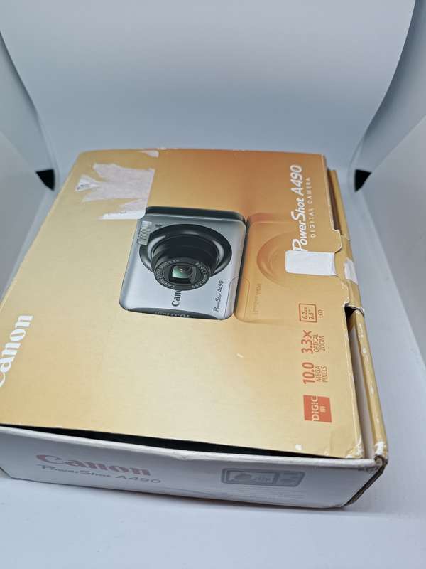 Canon Powershot A490 - 10.3MP - 3.3x Zoom - Digital Camera