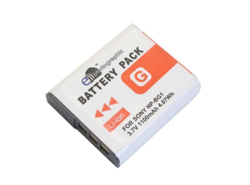 E-Photographic PRO 1100mAh Lithium Battery for Sony NP-BG1 - EPHNPBG1