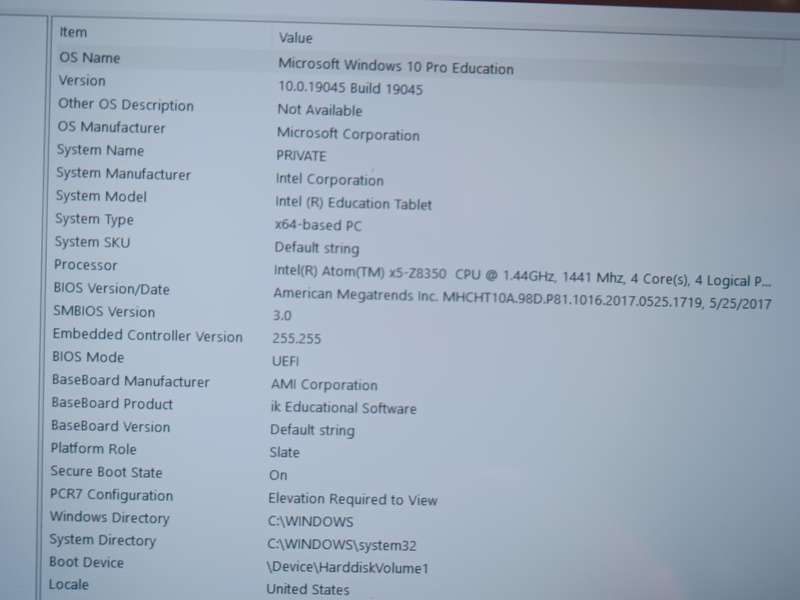 Notebook  Tablet in One