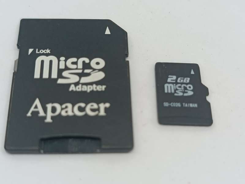 Apacer Micro SD Adapter+ 2GB Micro SD card