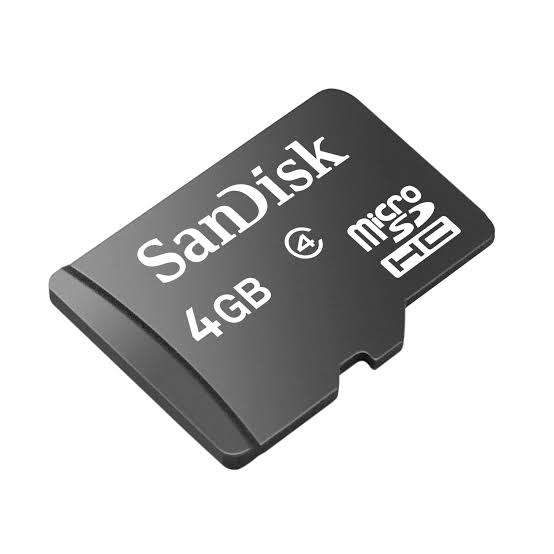 SanDisk Micro SDHC card 4GB