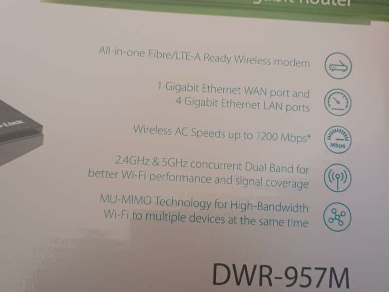 D-Link LTE CAT6 DWR-957M Telkom Router