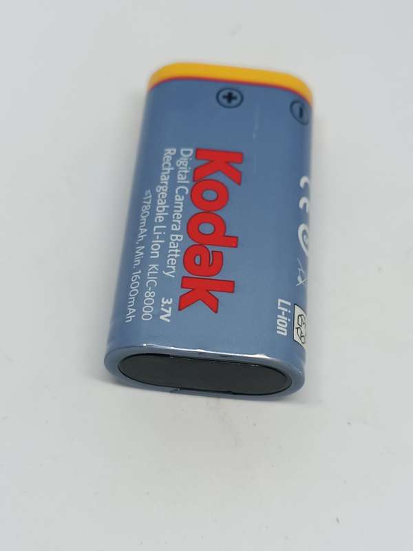 Kodak Digital Camera Battery Li-lon KLIC-8000 1780mAh