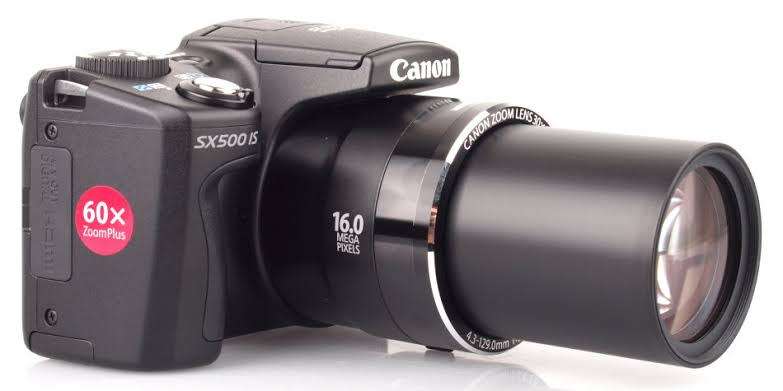 Canon POWERSHOT SX500iS - 16MP - 30x Zoom - Digital Camera