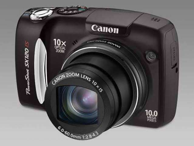 Canon POWERSHOT SX120iS - 10MP - 10x Zoom - Digital Camera