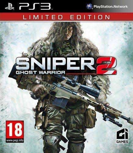 Ps3 Sniper 2 Ghost Warrior Limited Edition