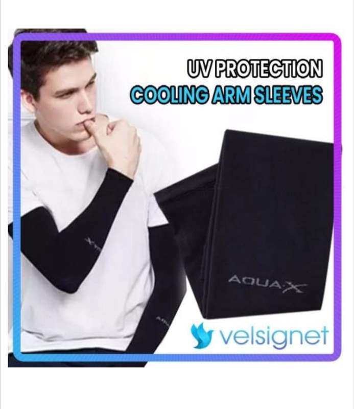 Aqua X-Cool Sleeves (White)