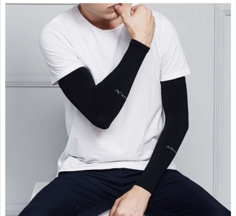 Aqua X-Cool Sleeves (White)