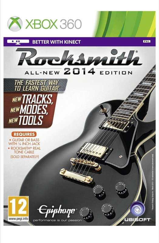 Xbox 360 Rocksmith 2014 Edition
