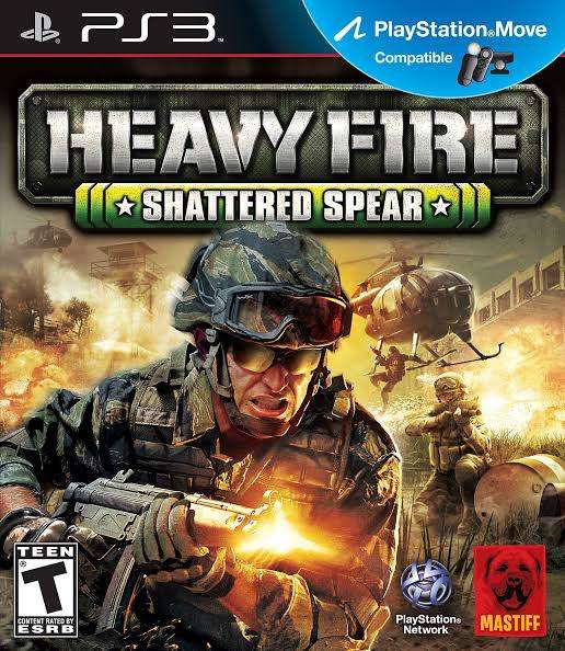 Ps3 Heavy Fire Shattered Spear