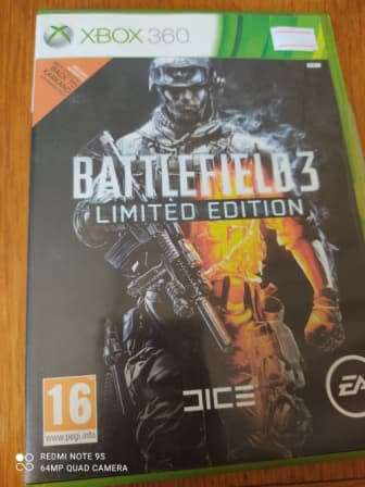 Xbox 360 BATTLEFIELD 3 LIMITED EDITION