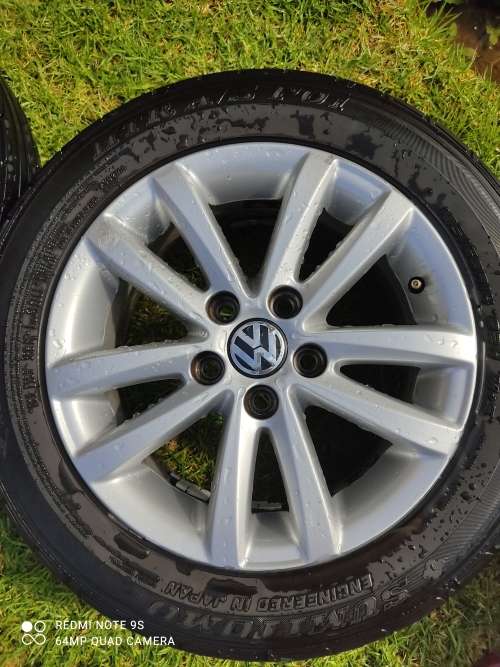 VW POLO VIVO MAGS & TYRES X 4